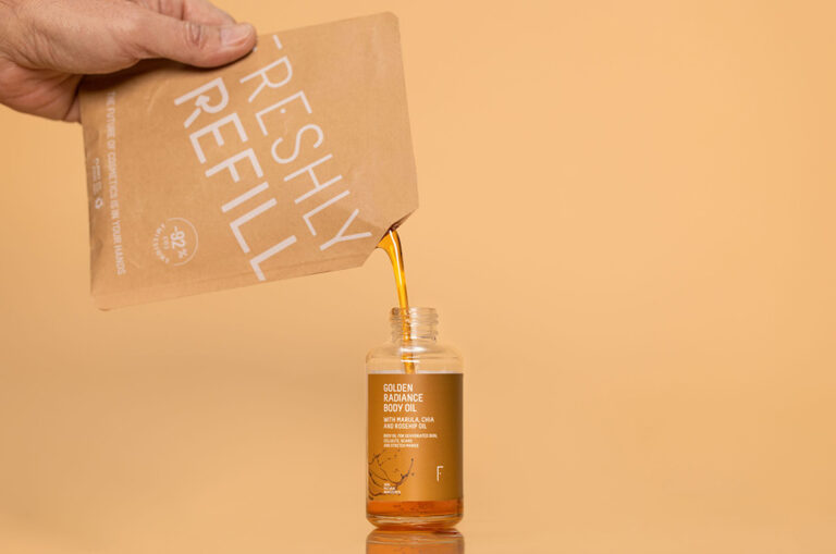 Freshly Refill de Freshly Cosmetics, son système de recharge en carton