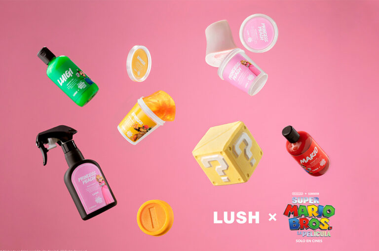 Lush launches a limited collection for the premiere of Super Mario Bros.