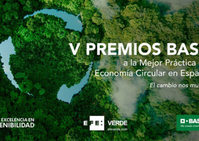 V Premi per la migliore pratica di economia circolare in Spagna