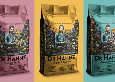 Narrow House entwirft die Verpackung von Dr. Hahnz
