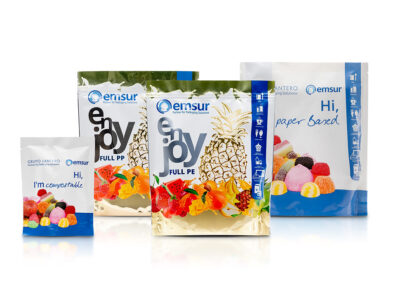 EMSUR setzt sich für leichte, aus einem Material bestehende und recycelbare Verpackungen ein