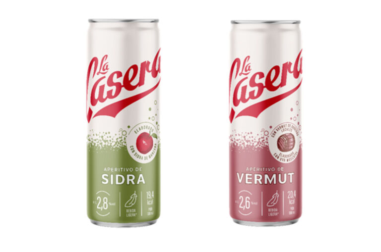 El grupo Suntory ha lanzado los nuevos Aperitivos de La Casera®: Vermut y Sidra