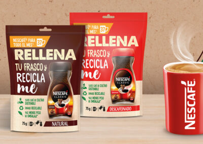 Nescafé Classic bringt einen neuen Nachfüllbeutel auf den Markt