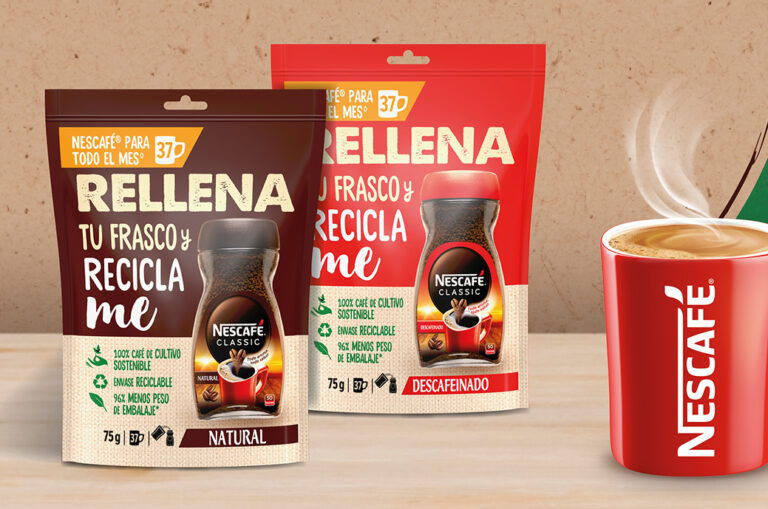 Nescafé Classic launches a new refill bag
