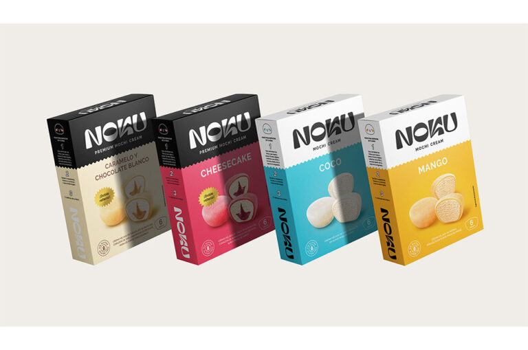 Duality in the form of color for Noku packaging