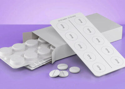 Un blíster de papel para packaging farmacéutico