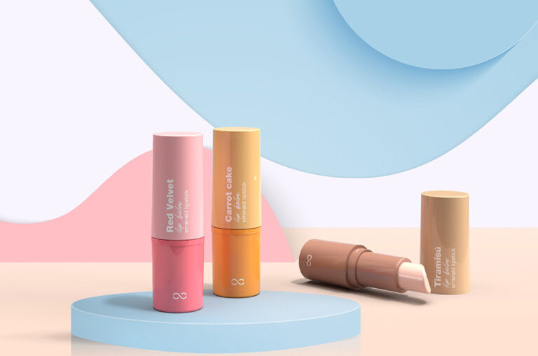 New monomaterial lipstick from Quadpack