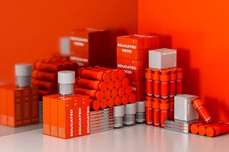 Educated Mess impresses with its packaging designed by Yungbld