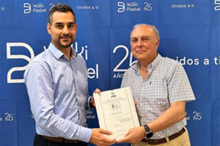 Walki Plasbel achieves the Spanish and Sustainable Plastics Industry seal granted by ANAIP