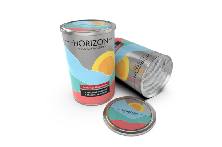 Horizon de Eviosys, una tapa protectora de metal ultraligera para latas