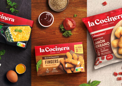 Delamata redesenha a marca e embalagem da La Cocinera