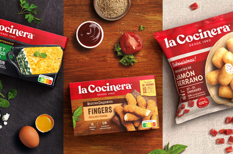 Delamata redesigns the branding and packaging of La Cocinera