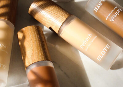 Quadpack cria embalagens de madeira reutilizáveis e recicláveis para Elate Beauty