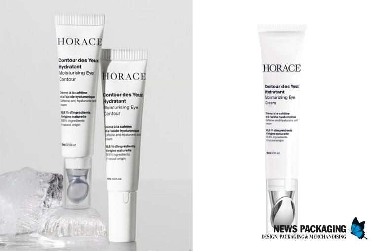 Horace beautifies the eyes with the Cosmogen Tense tube
