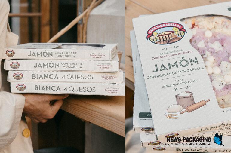 Un diseño para las pizzas de Casa Tarradellas