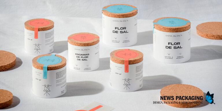Un packaging eco firmado por Habermas para Sal Dama Blanca