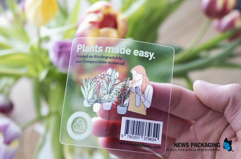 Sticker Gizmo chooses renewable and compostable NatureFlex™ film for its labels