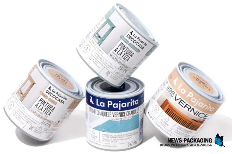 Diseño de packaging para Pinturas La Pajarita