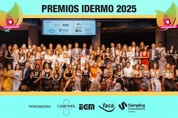 Gran éxito de los 12º Premios iDermo