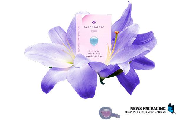Sampling Innovations presenta su perla termoformada, una muestra de perfume sostenible