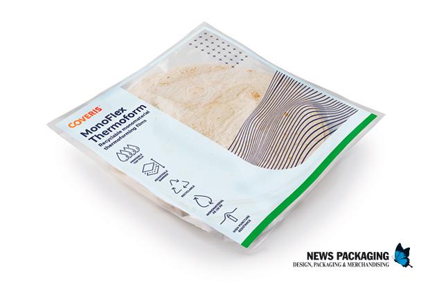 Coveris introduce un envase monomaterial para tortillas