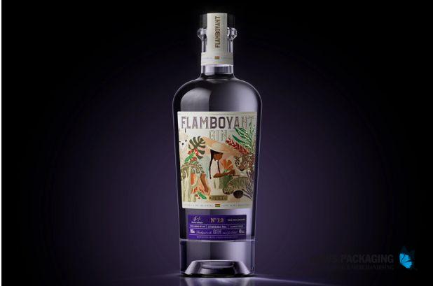 Thingular diseña la etiqueta de Flamboyant Gin