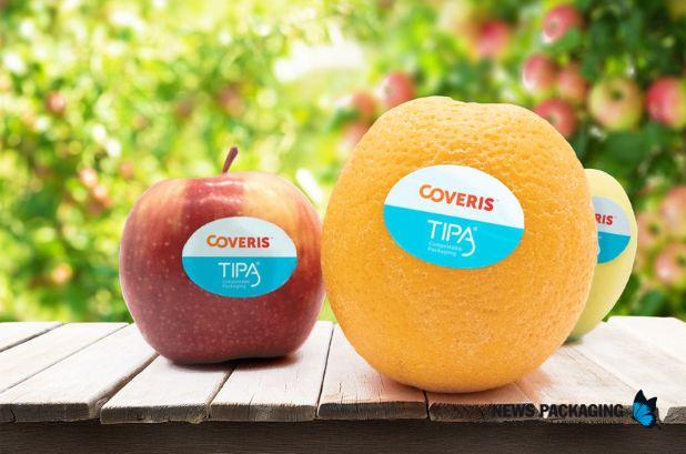 Coveris y TIPA fabricarán etiquetas compostables para productos frescos