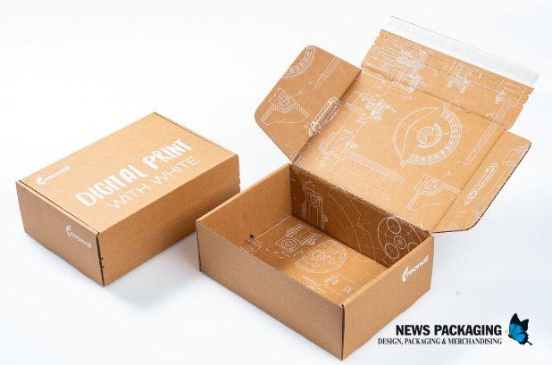 Mondi presenta la impresión digital blanca para embalaje de cartón ondulado