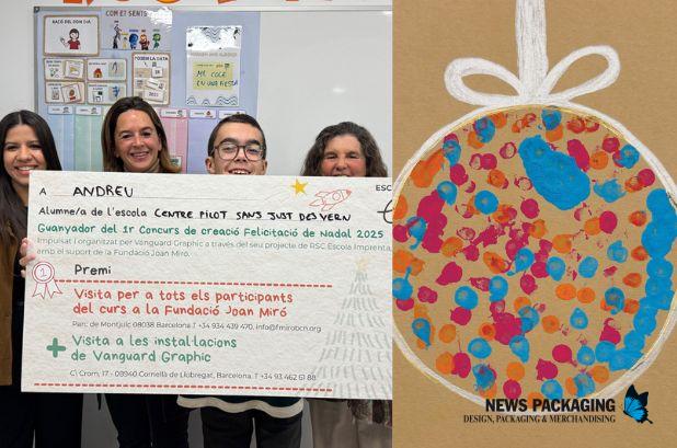 Ganador del 1º Concurso “Felicitación Navideña” – Proyecto Escuela Imprenta de Vanguard Graphic