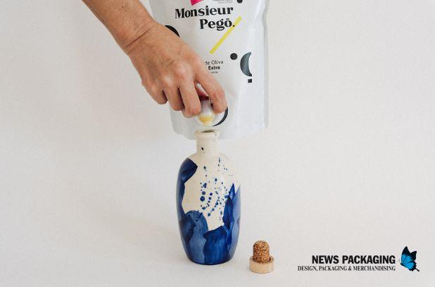 Monsieur Pegó apuesta por el refill para el aceite de oliva virgen extra