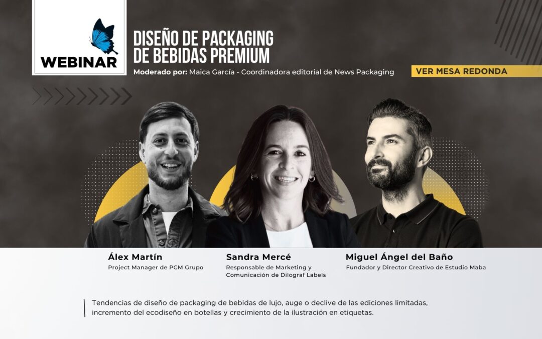 Diseño de packaging de bebidas premium