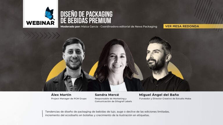 Diseño de packaging de bebidas premium