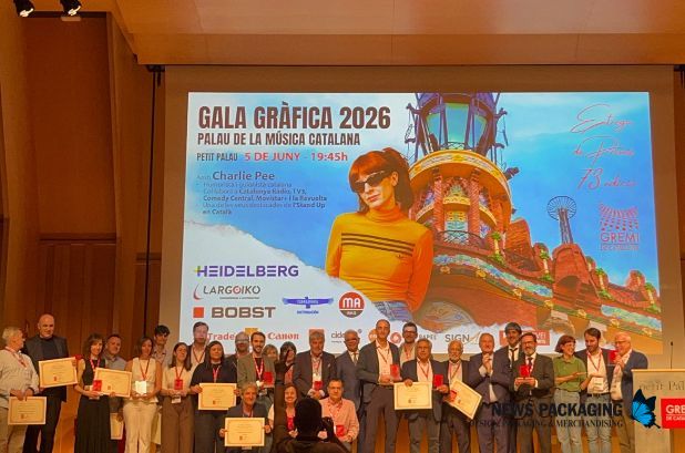 La Gala Gráfica 2026 reunió a 500 asistentes en el Palau de la Música Catalana